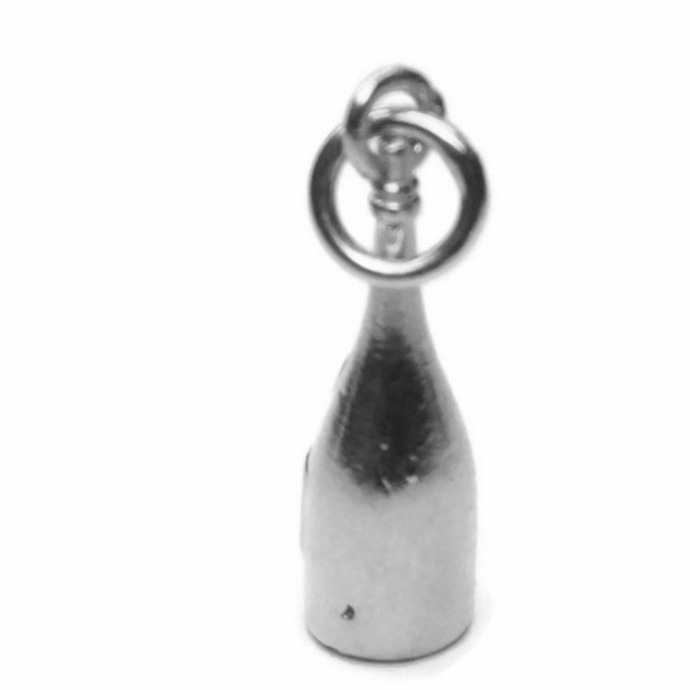 Wine Charm Pendant .925 Sterling Silver - Picture 3 of 6